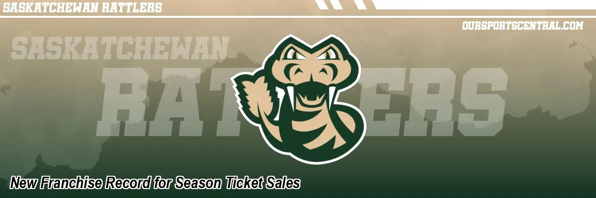 New Franchise Record for Season Ticket Sales