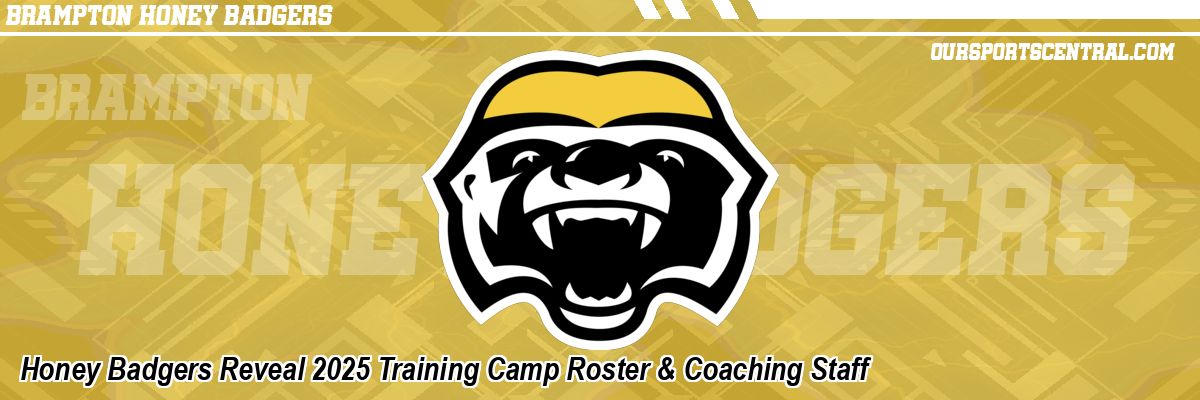 Honey Badgers Reveal 2025 Training Camp Roster & Coaching Staff