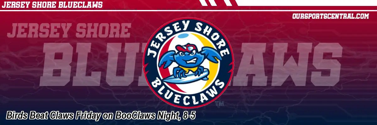 Birds Beat Claws Friday on BooClaws Night, 8-5