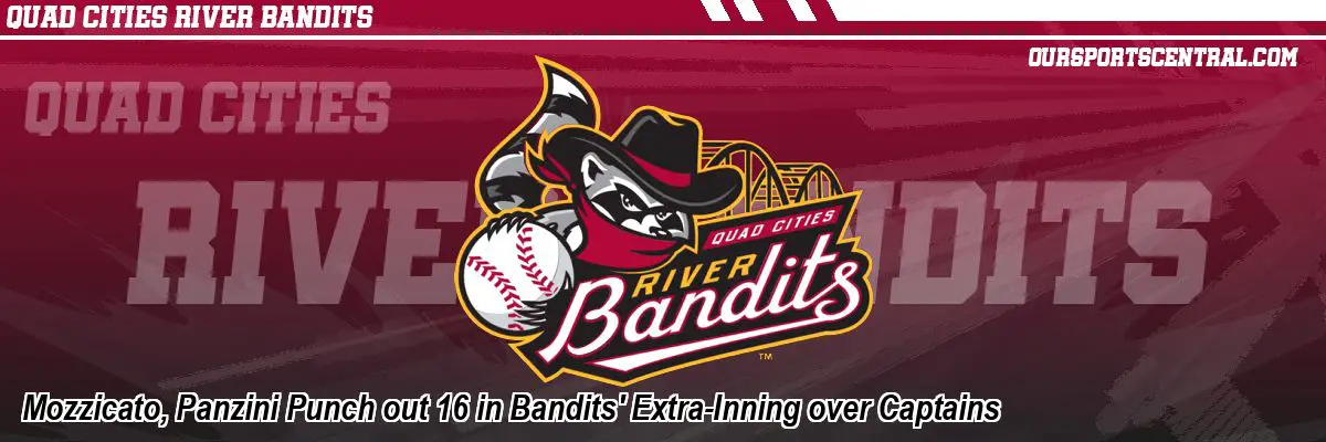 Mozzicato, Panzini Punch out 16 in Bandits' Extra-Inning over Captains