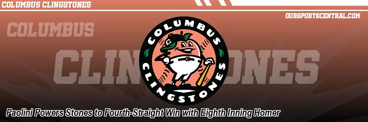 Paolini Powers Stones to Fourth-Straight Win with Eighth Inning Homer