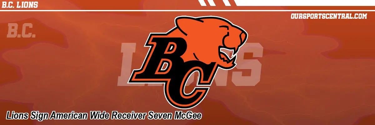 Lions Sign American Wide Receiver Seven McGee