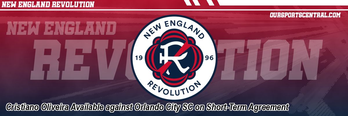 Cristiano Oliveira Available against Orlando City SC on Short-Term Agreement
