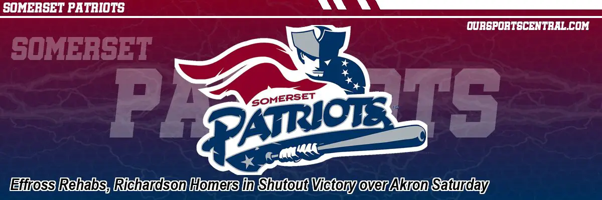 Effross Rehabs, Richardson Homers in Shutout Victory over Akron Saturday