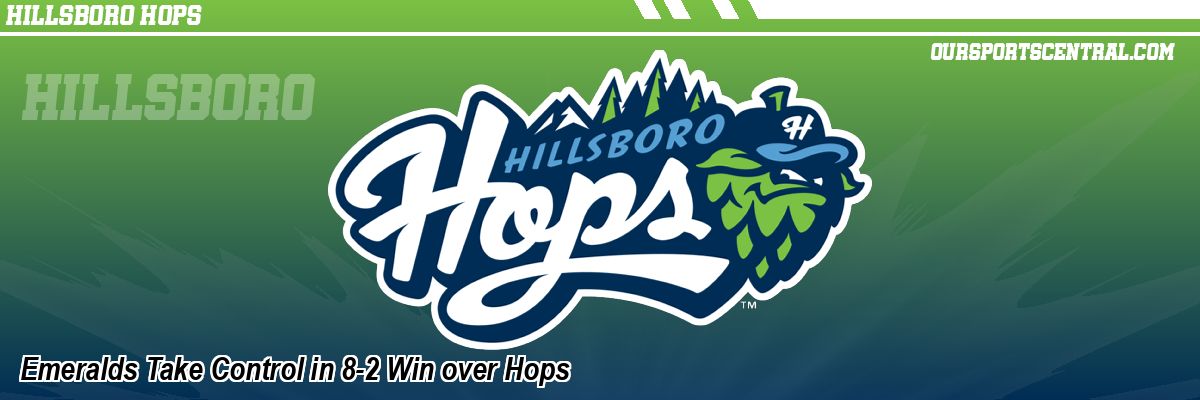 Emeralds Take Control in 8-2 Win over Hops