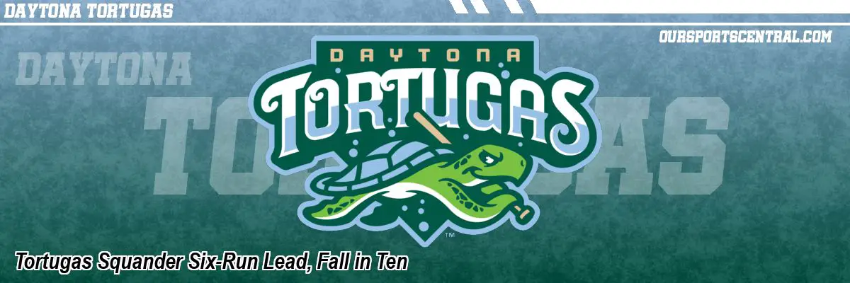 Tortugas Squander Six-Run Lead, Fall in Ten