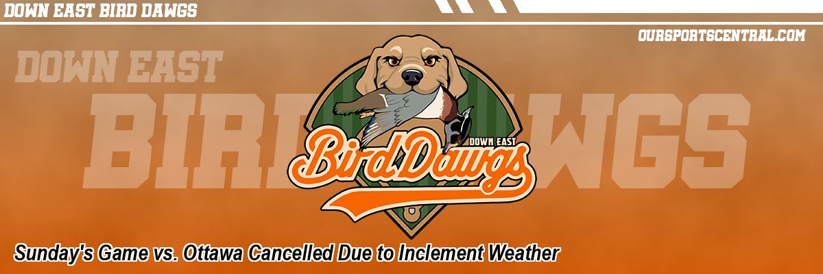 Sunday's Game vs. Ottawa Cancelled Due to Inclement Weather