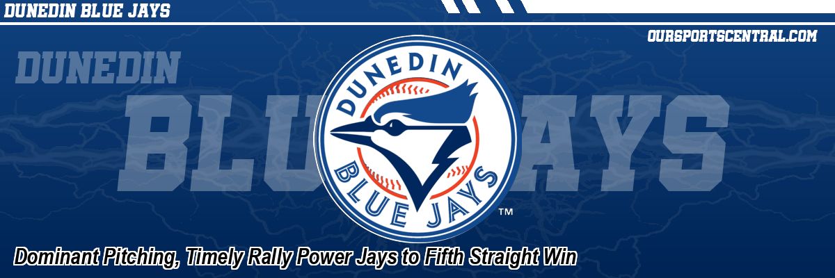 Dominant Pitching, Timely Rally Power Jays to Fifth Straight Win