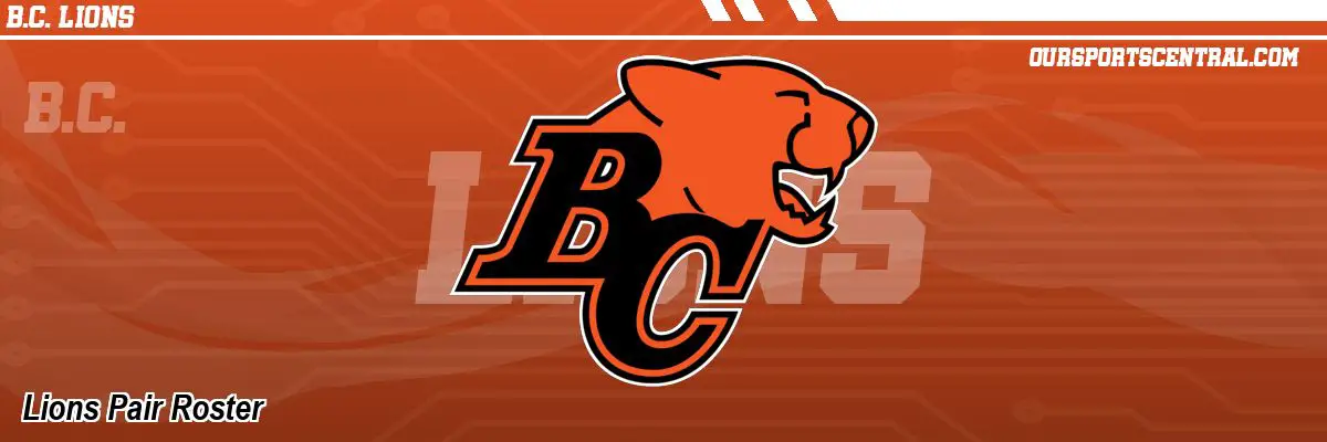 Lions Pair Roster
