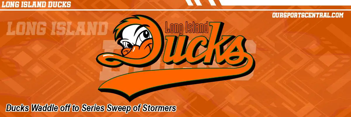 Ducks Waddle off to Series Sweep of Stormers