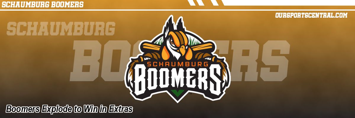 Boomers Explode to Win in Extras