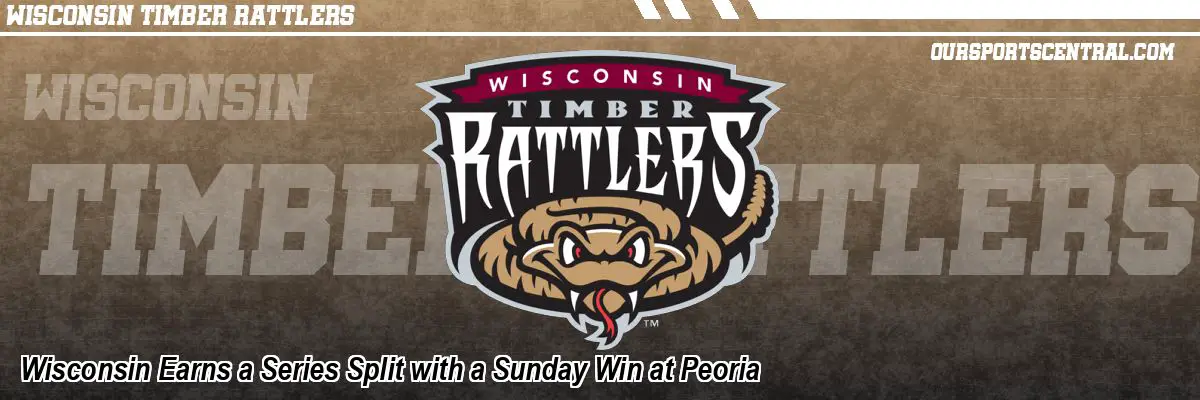 Wisconsin Earns a Series Split with a Sunday Win at Peoria