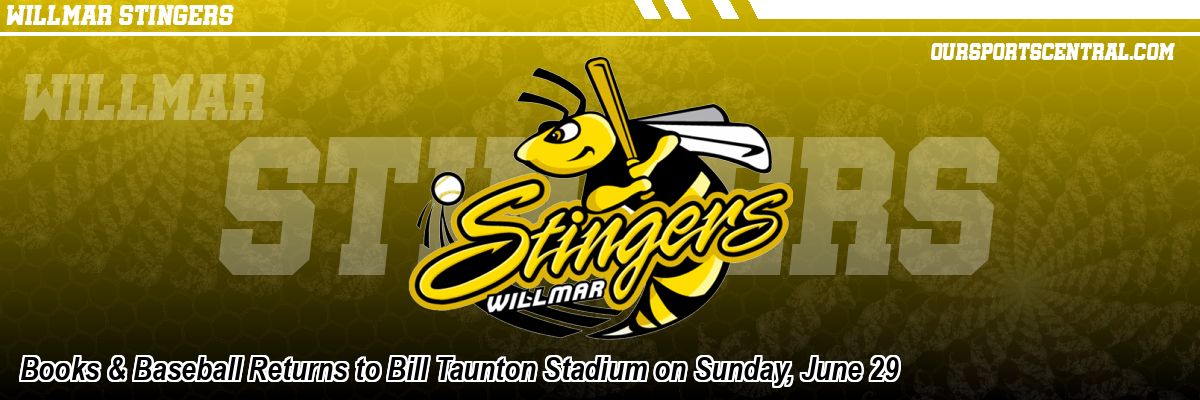 Books & Baseball Returns to Bill Taunton Stadium on Sunday, June 29