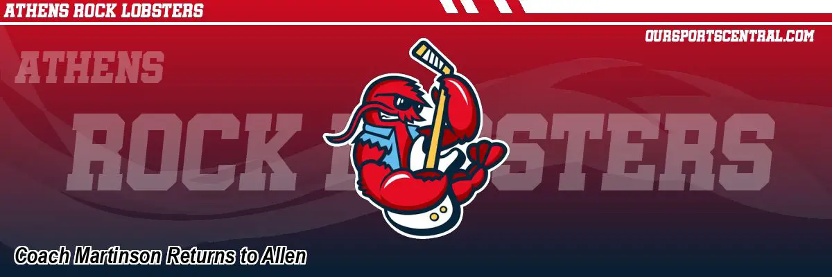 Coach Martinson Returns to Allen