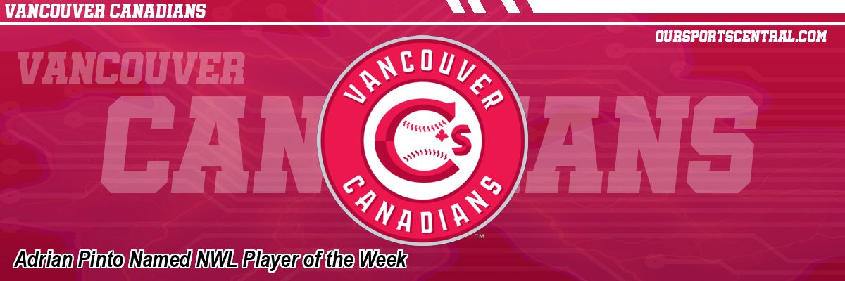 Adrian Pinto Named NWL Player of the Week