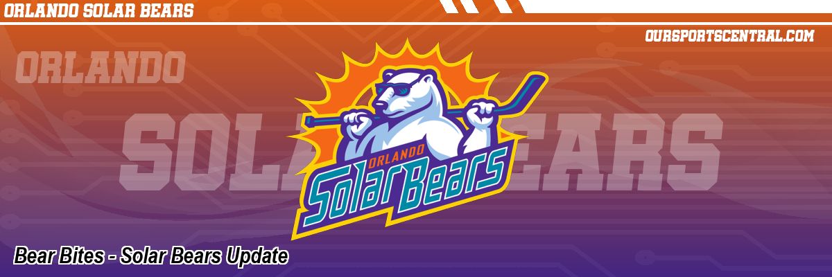 Bear Bites - Solar Bears Update