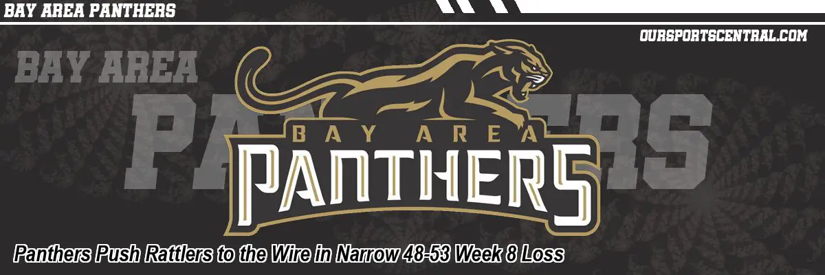 Panthers Push Rattlers to the Wire in Narrow 48-53 Week 8 Loss