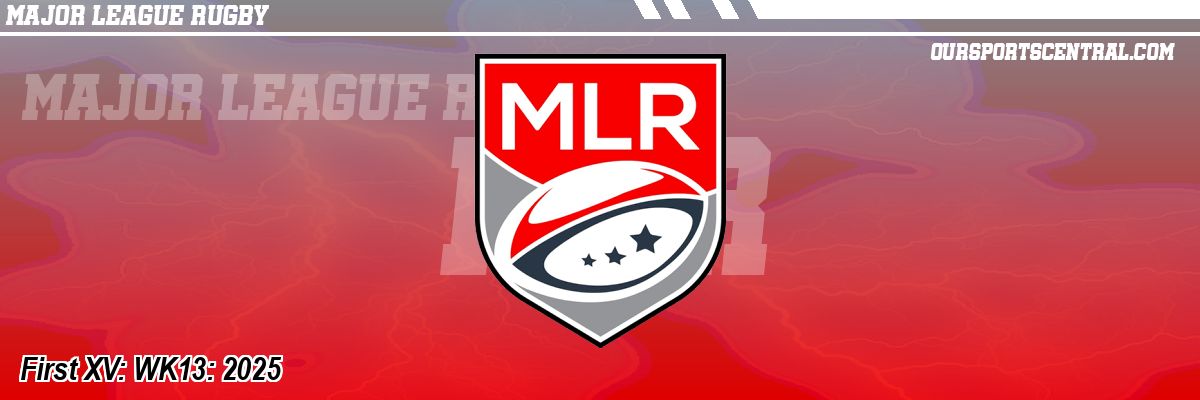 First XV: WK13: 2025