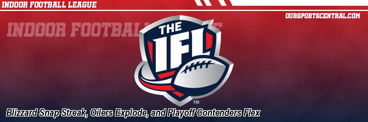 Blizzard Snap Streak, Oilers Explode, and Playoff Contenders Flex