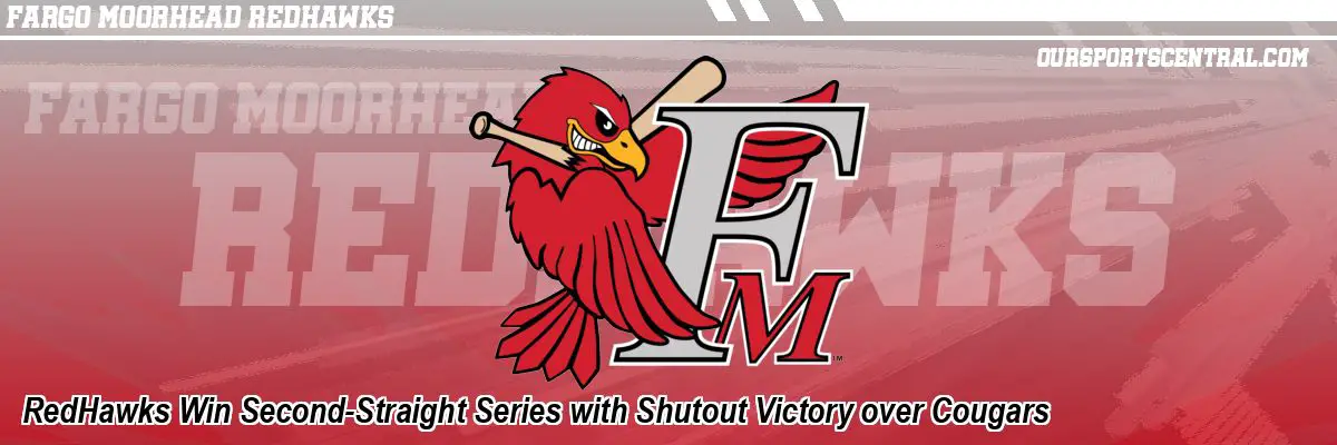 RedHawks Win Second-Straight Series with Shutout Victory over Cougars
