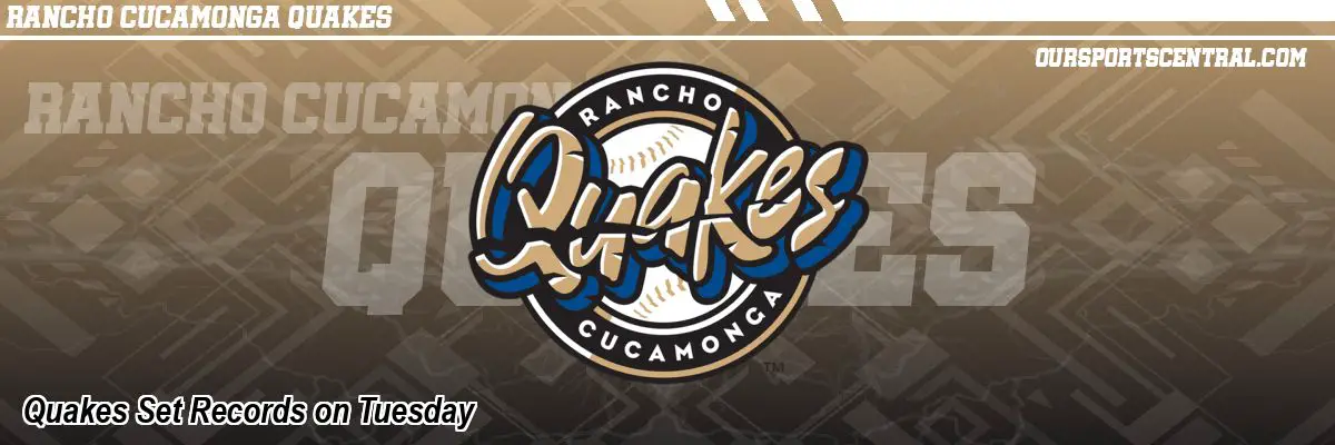 Quakes Set Records on Tuesday