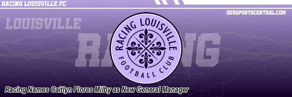 Racing Names Caitlyn Flores Milby as New General Manager