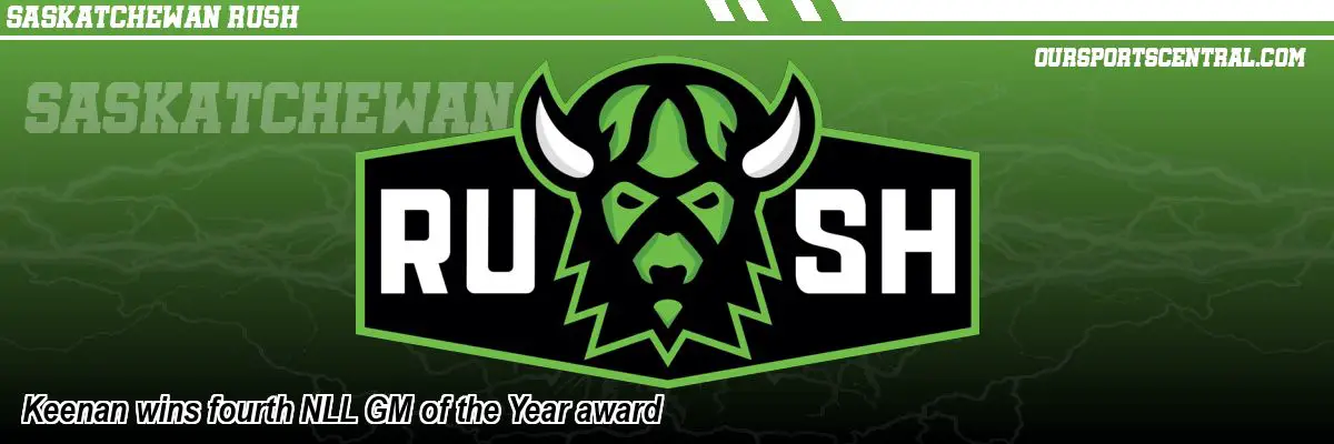Keenan wins fourth NLL GM of the Year award