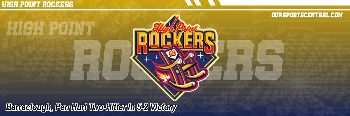 Barraclough, Pen Hurl Two-Hitter in 5-2 Victory
