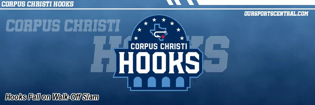 Hooks Fall on Walk-Off Slam