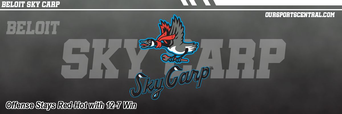 Offense Stays Red-Hot with 12-7 Win
