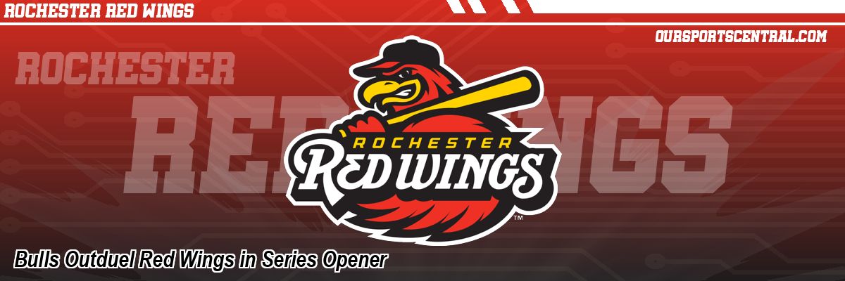 Bulls Outduel Red Wings in Series Opener