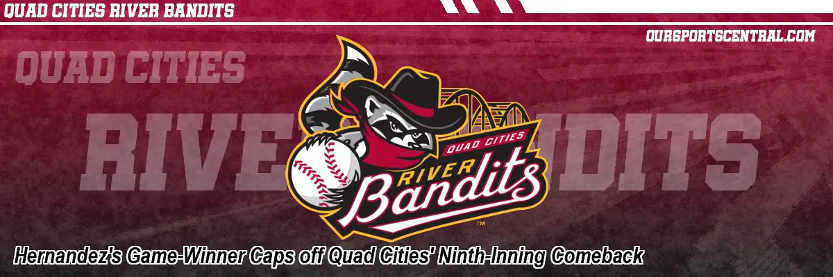 Hernandez's Game-Winner Caps off Quad Cities' Ninth-Inning Comeback