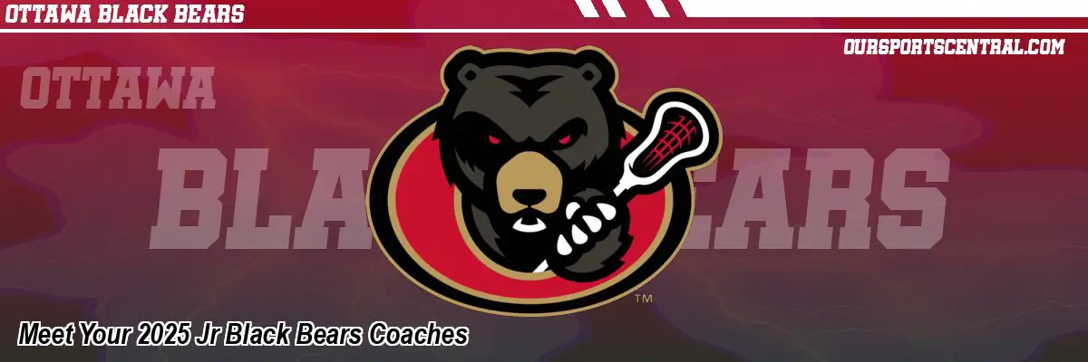 Meet Your 2025 Jr Black Bears Coaches