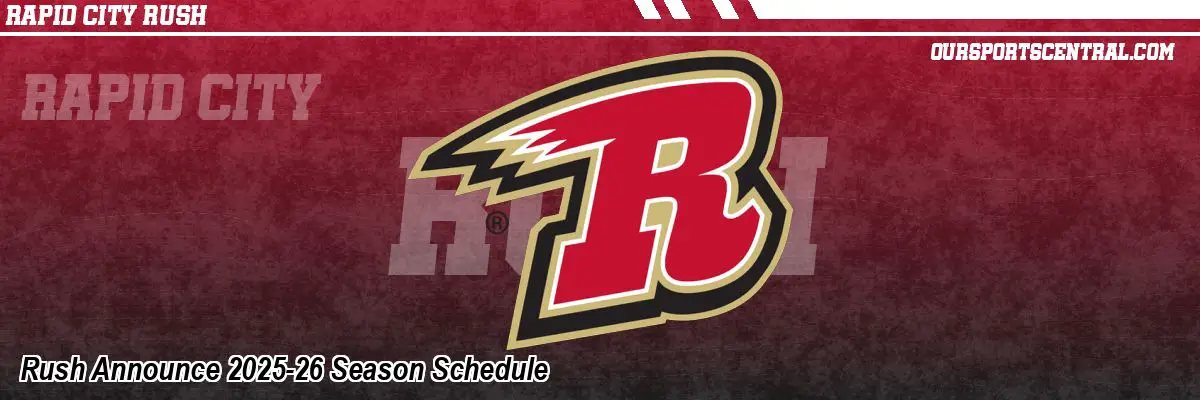 Rush Announce 2025-26 Season Schedule