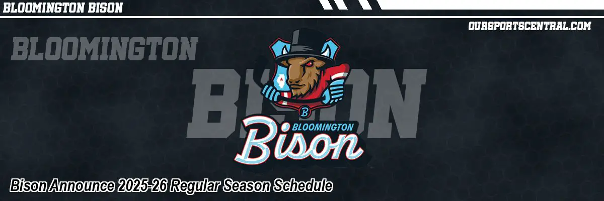 Bison Announce 2025-26 Regular Season Schedule