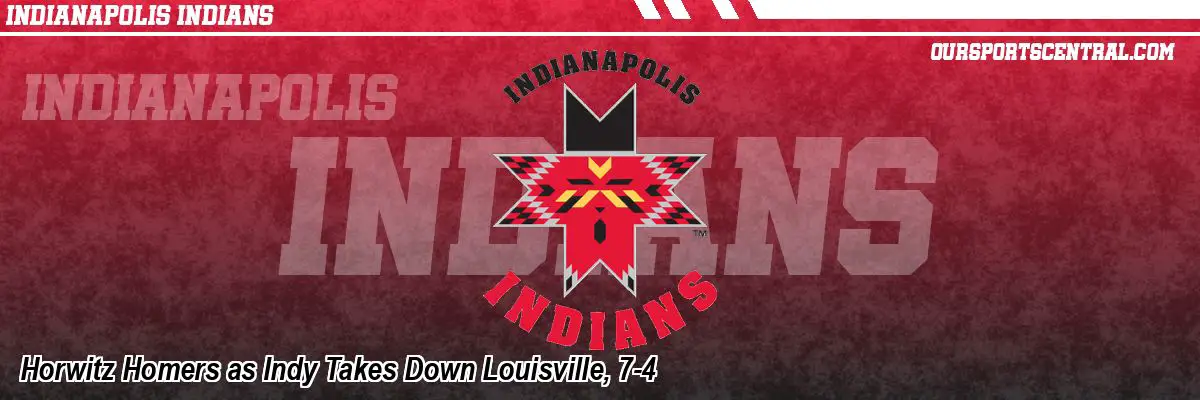 Horwitz Homers as Indy Takes Down Louisville, 7-4