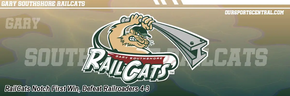 RailCats Notch First Win, Defeat Railroaders 4-3