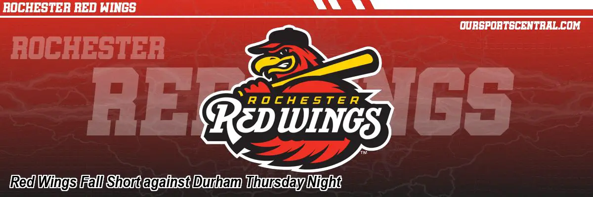 Red Wings Fall Short against Durham Thursday Night