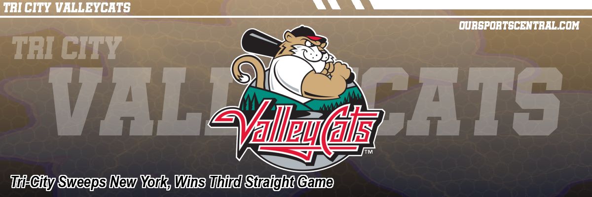Tri-City Sweeps New York, Wins Third Straight Game