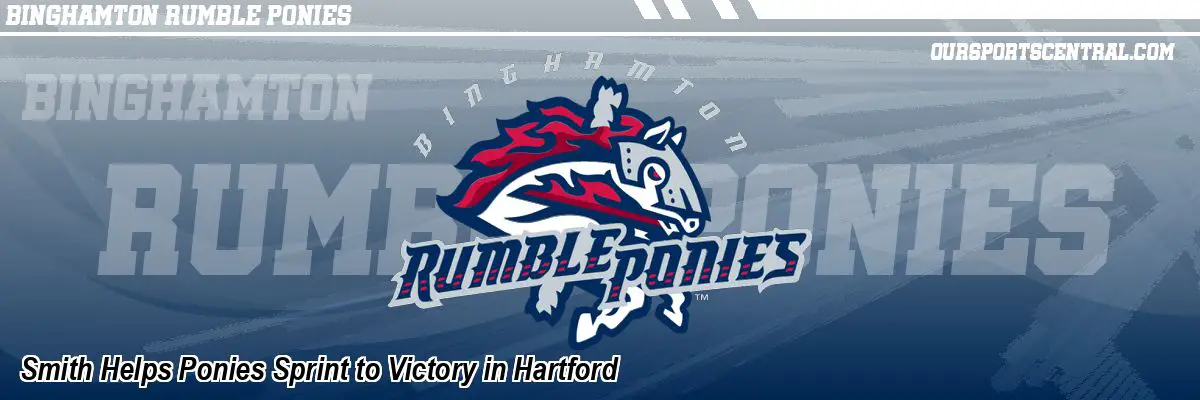 Smith Helps Ponies Sprint to Victory in Hartford