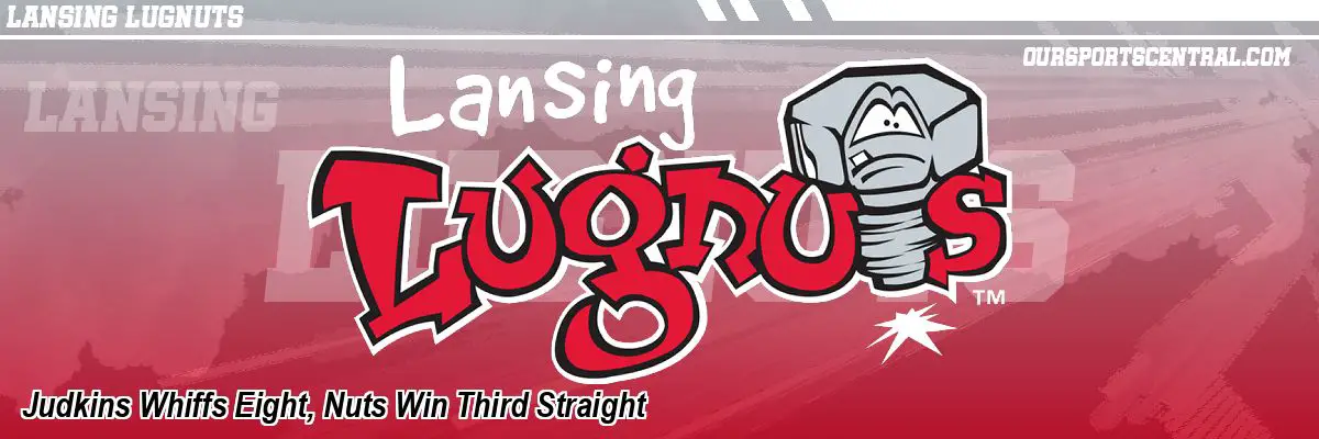 Judkins Whiffs Eight, Nuts Win Third Straight