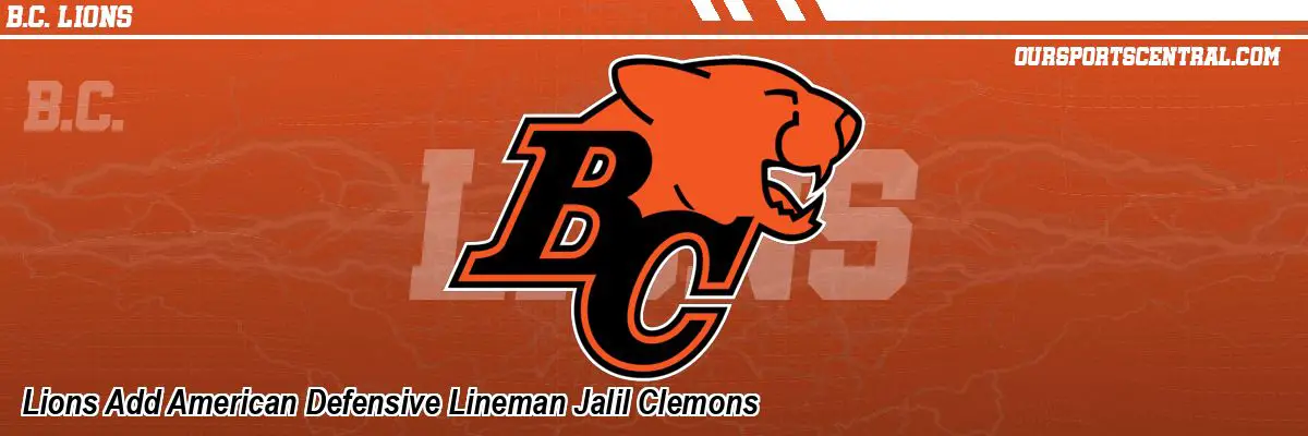 Lions Add American Defensive Lineman Jalil Clemons