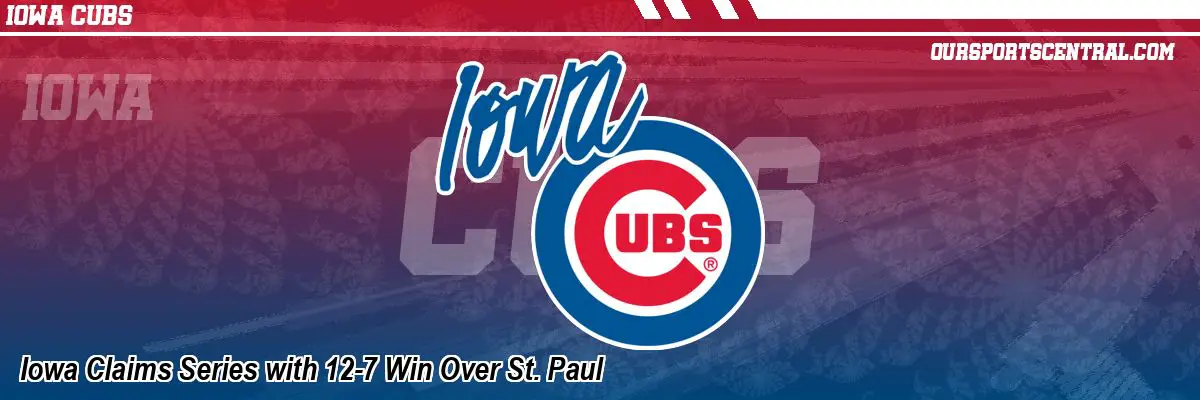 Iowa Claims Series with 12-7 Win Over St. Paul