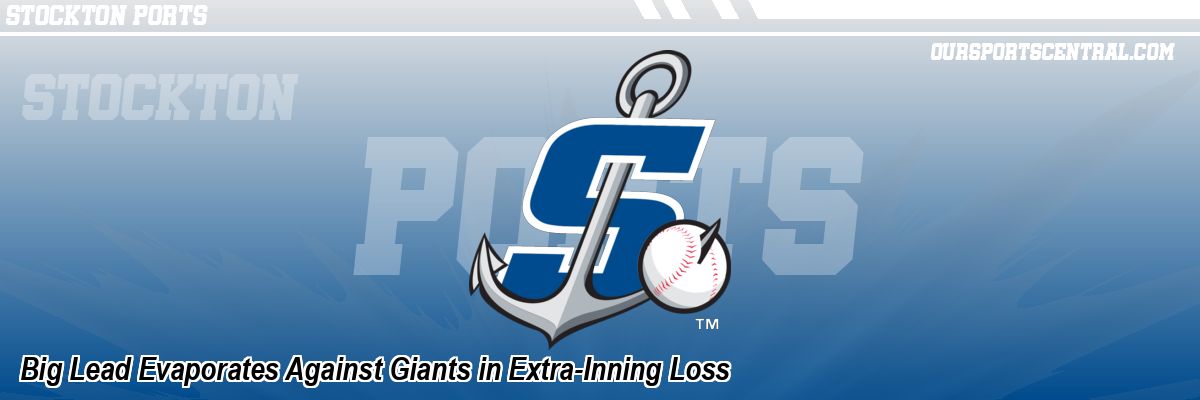 Big Lead Evaporates Against Giants in Extra-Inning Loss