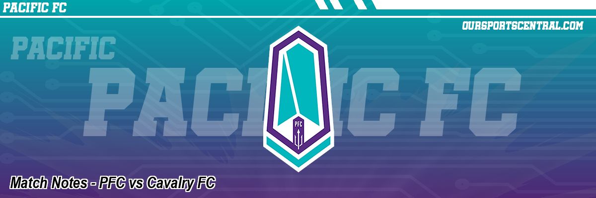 Match Notes - PFC vs Cavalry FC