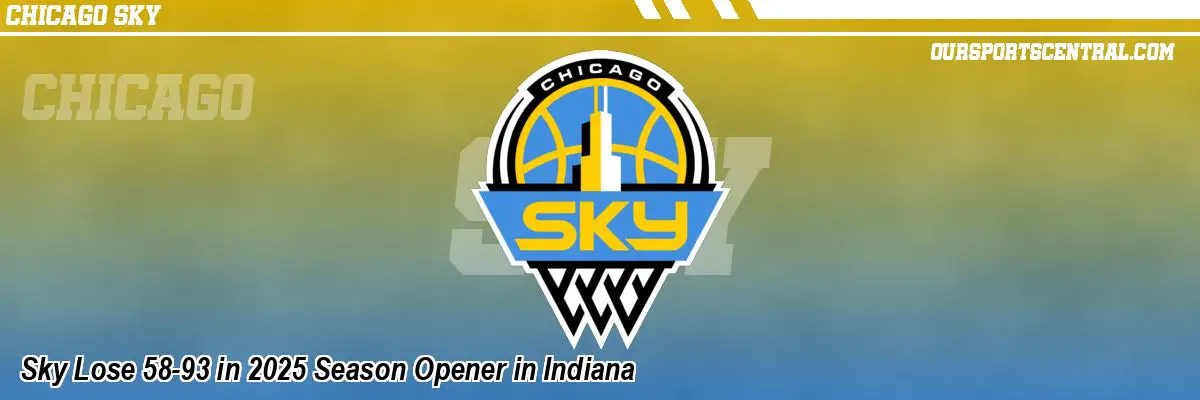 Sky Lose 58-93 in 2025 Season Opener in Indiana
