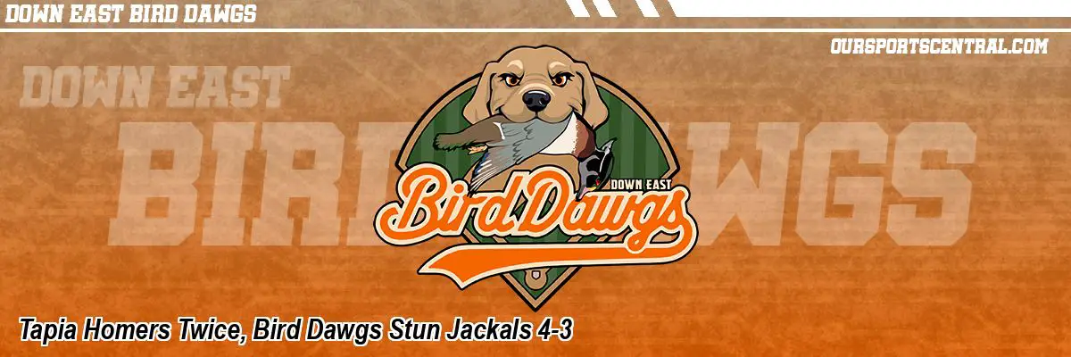 Tapia Homers Twice, Bird Dawgs Stun Jackals 4-3