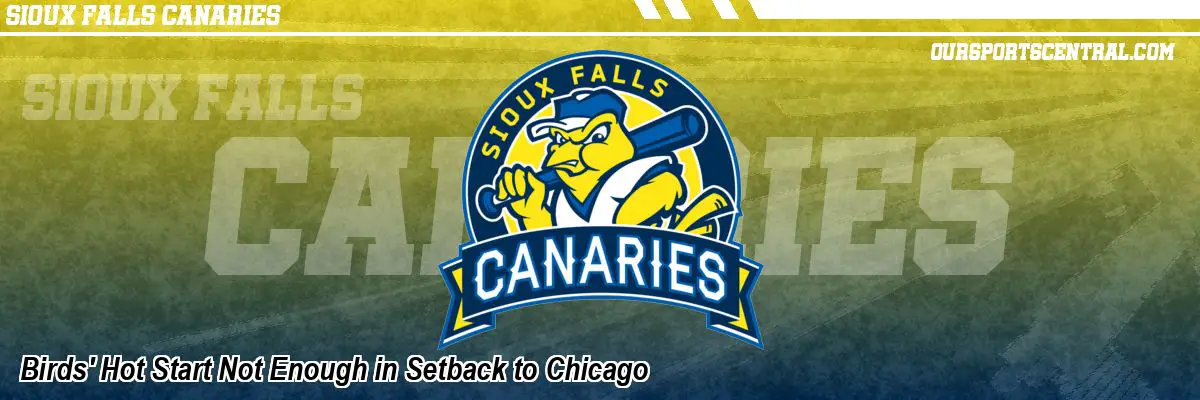 Birds' Hot Start Not Enough in Setback to Chicago