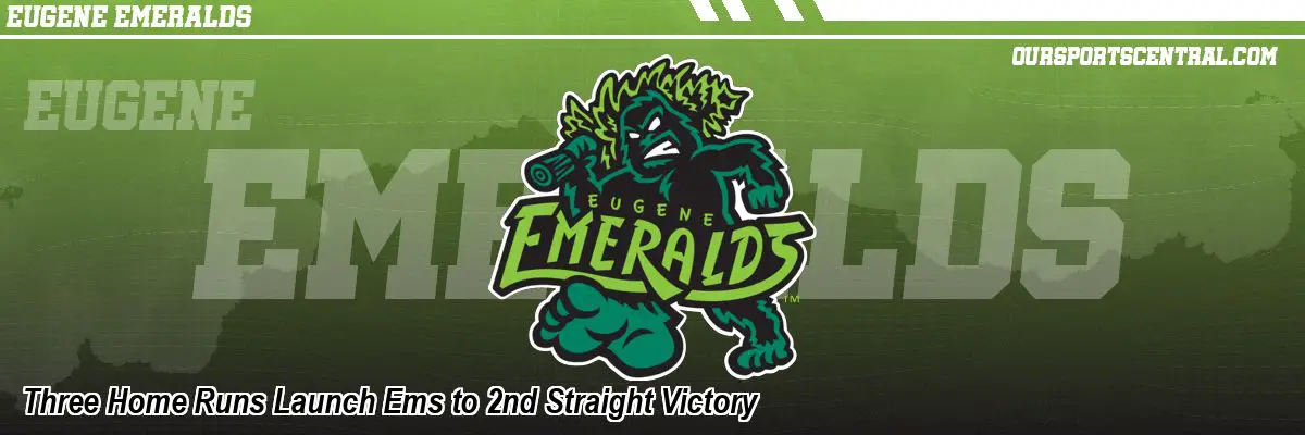 Three Home Runs Launch Ems to 2nd Straight Victory