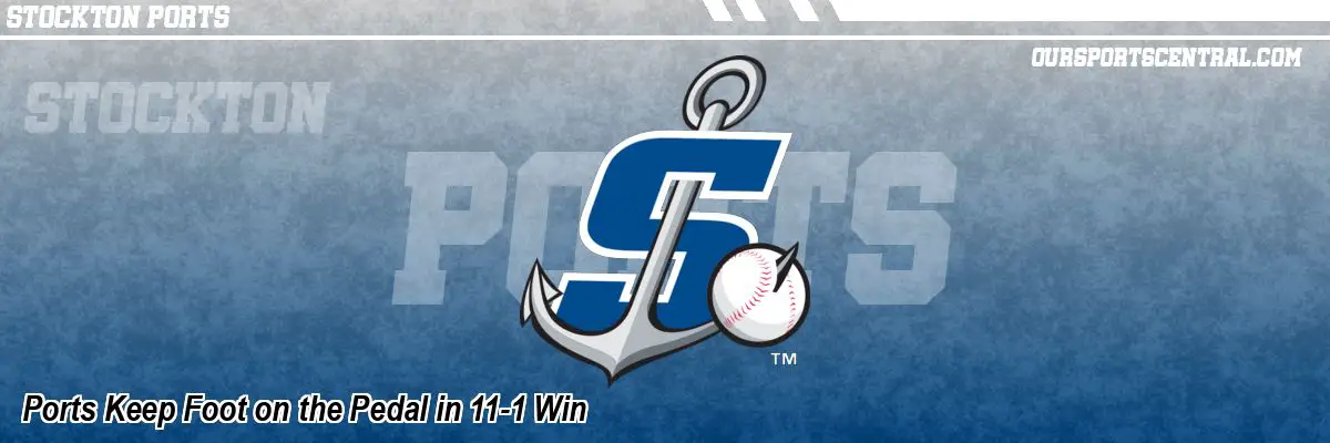 Ports Keep Foot on the Pedal in 11-1 Win
